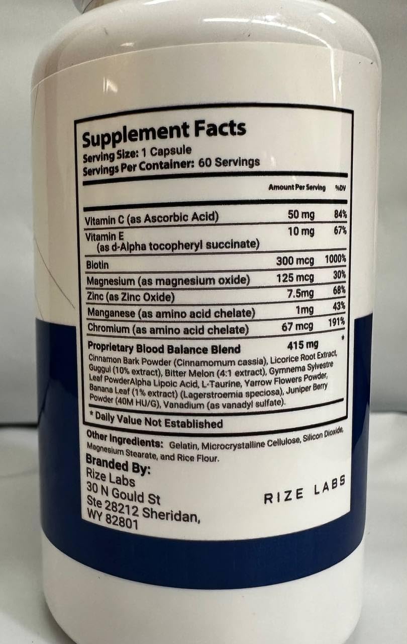 Amiclear Dietary Supplement Capsules - Promotes Healthy Blood Flow with Advanced Extra Strength Formula (120 Count)