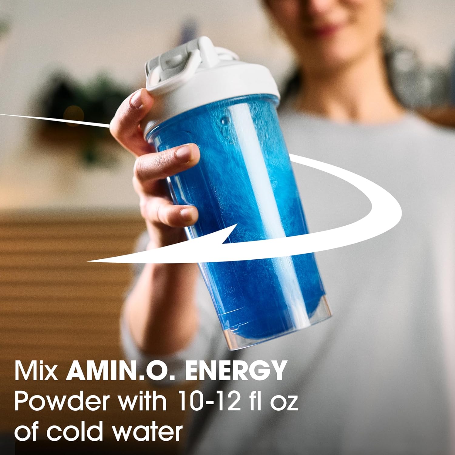 Amino Energy Pre Workout Powder with Green Tea, BCAA, Amino Acids, Green Coffee Extract - Blueberry Mojito, 30 Servings