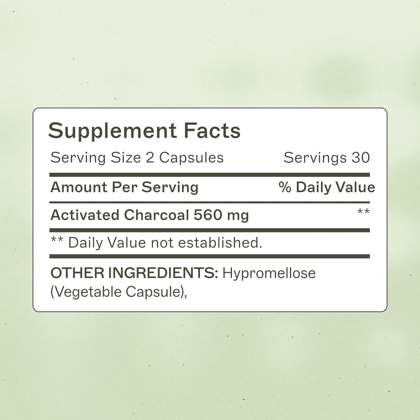 Amy Myers MD Coconut Charcoal Capsules from The Myers Way Protocol - Natural Activated Charcoal, Gas Reliever & Support for Affects of Mold/Toxins - Dietary Supplement 60 Capsules, 30 Servings