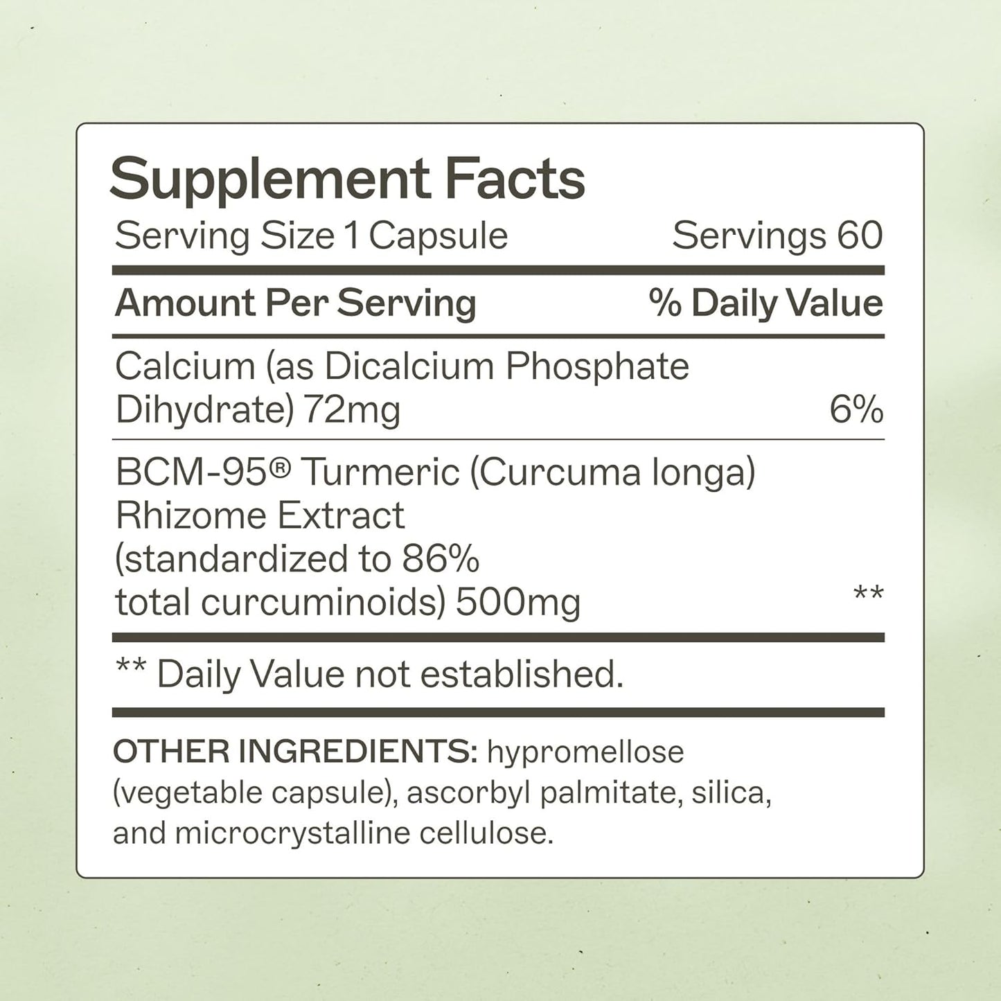 Amy Myers MD Curcumin Super Soluble Capsules - Bioavailable Turmeric Supplement for Immune & Gut Health - 60 Servings