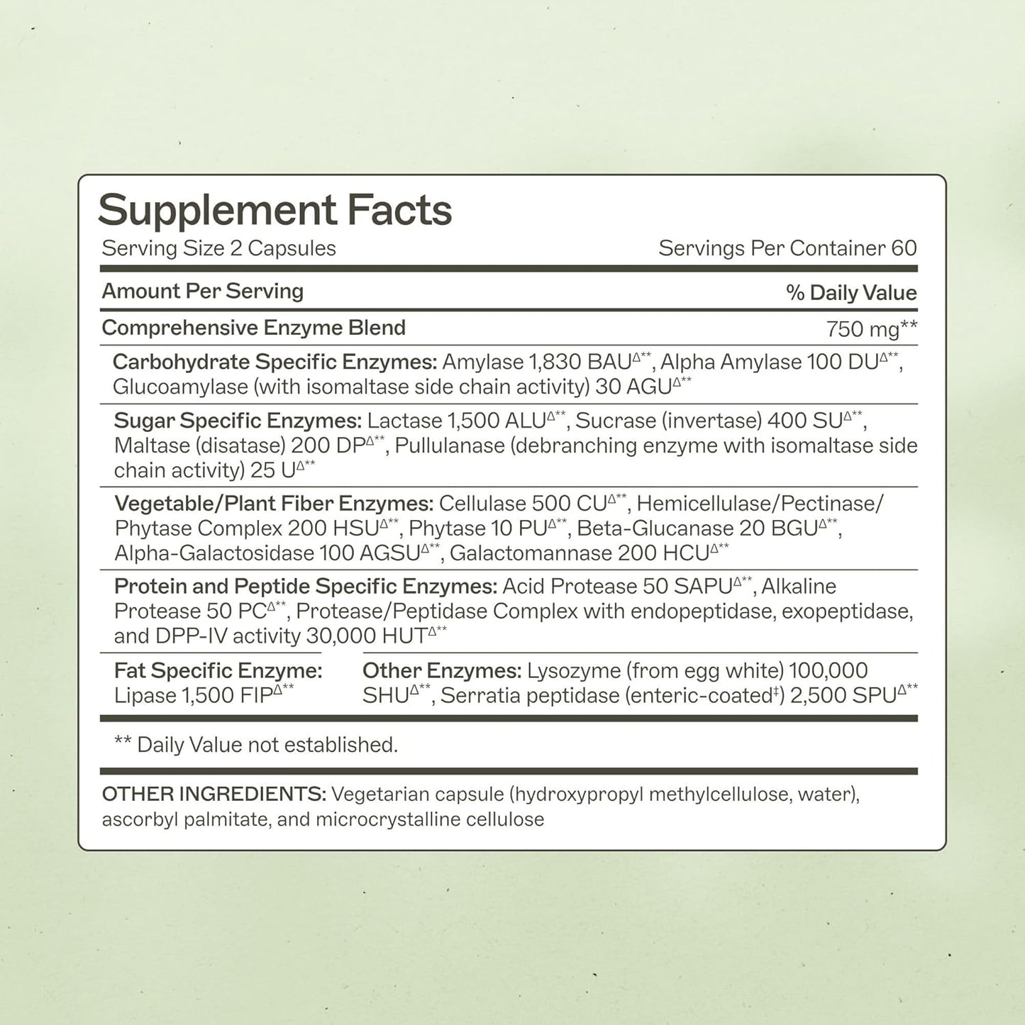 Amy Myers MD Digestive Enzymes - 19 Enzymes for Gut Health, Bloating & Stomach Issues - DPP-IV Protease Amylase Lipase Lactase Sucrase - 120 Capsules to Break Down Protein, Carbs, Sugar, and Fiber