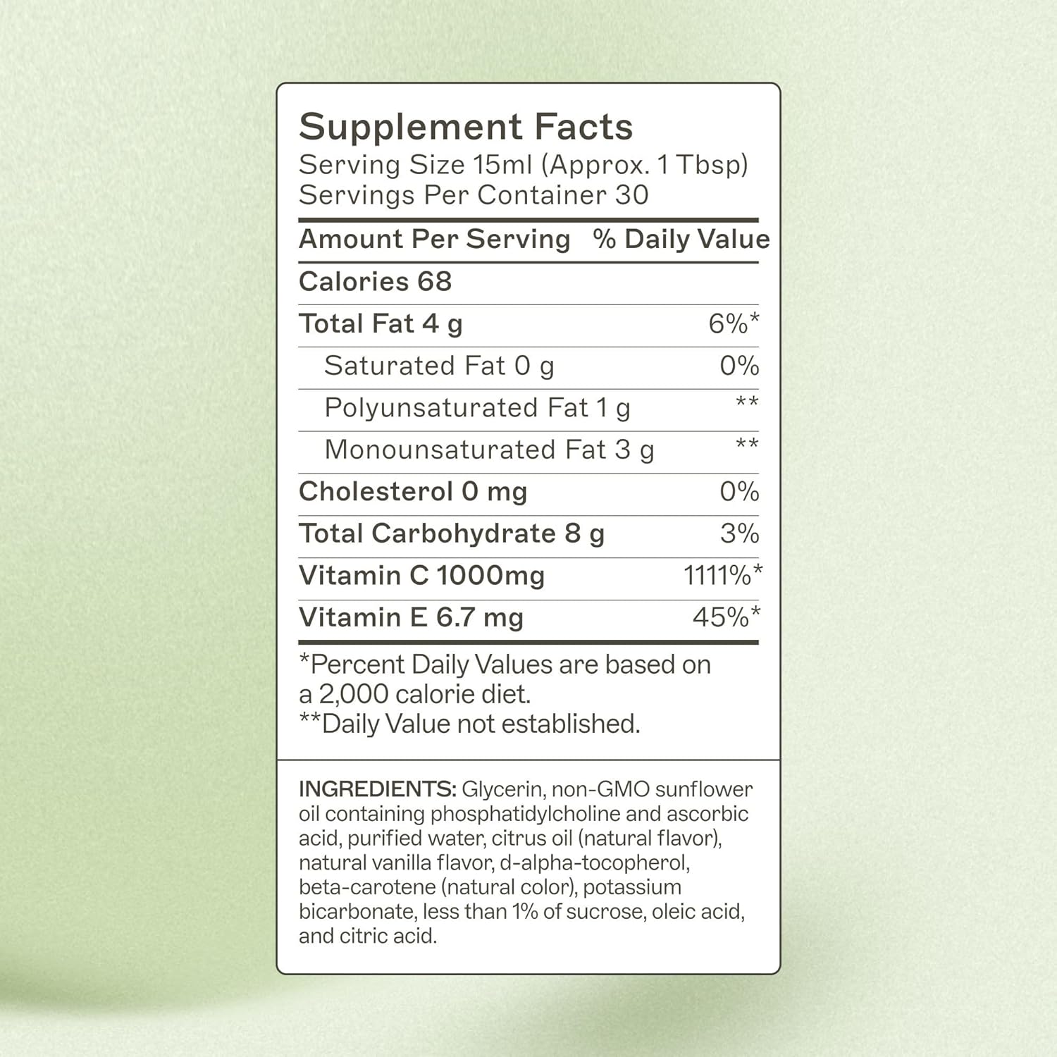 Amy Myers MD Liposomal Vitamin C Liquid 1000mg - High Absorption Ascorbic Acid Supplement - Immune Support & Collagen Boost - Non-GMO - 1 Month Supply - 16 Fl Oz