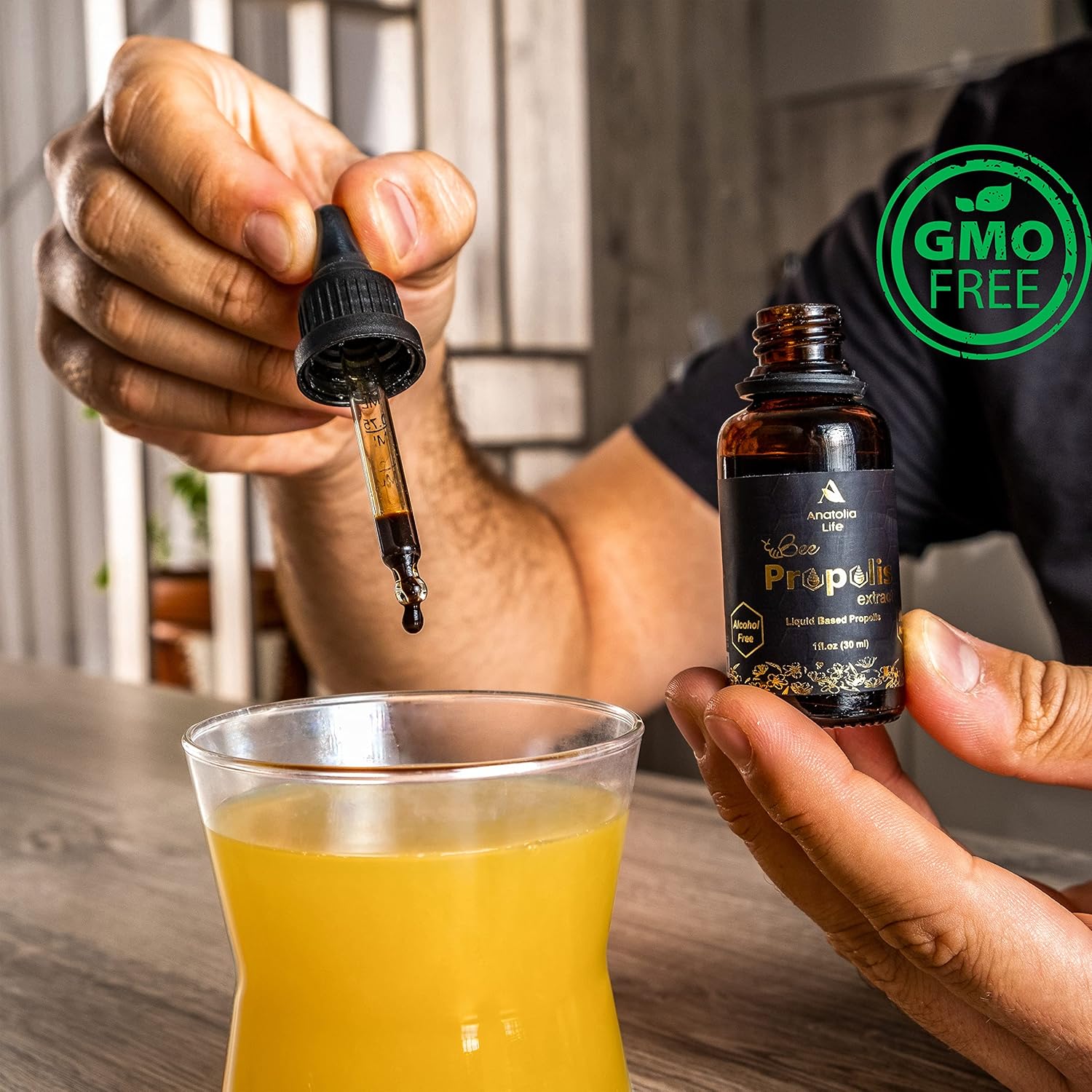 Anatolia Life Bee Propolis Extract 30mL - Liquid Immune System Booster & Defense - High Potency Herbal Supplement (2 Pack)