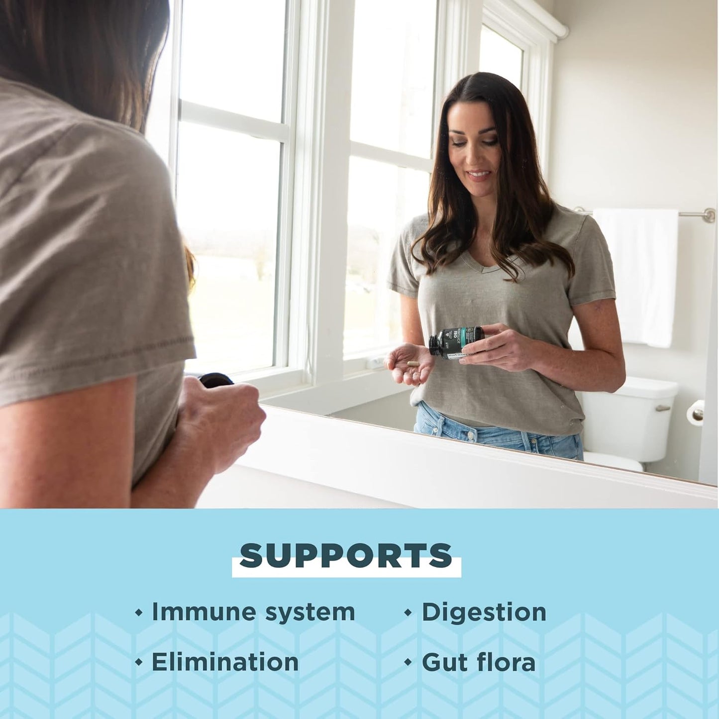 Ancient Nutrition SBO Probiotics with Vitamin C & D, 30Ct - 25B CFUs for Immune & Digestive Health