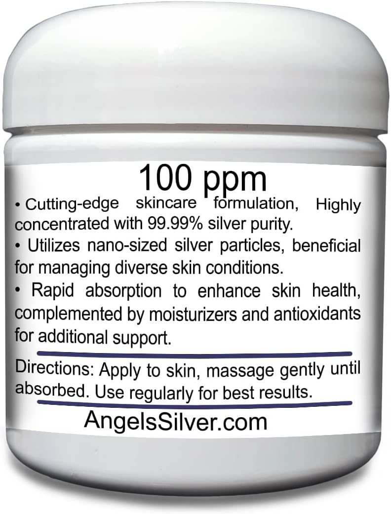 Angels Lab Colloidal Silver Gel 4 oz - Skin Soothing Gel