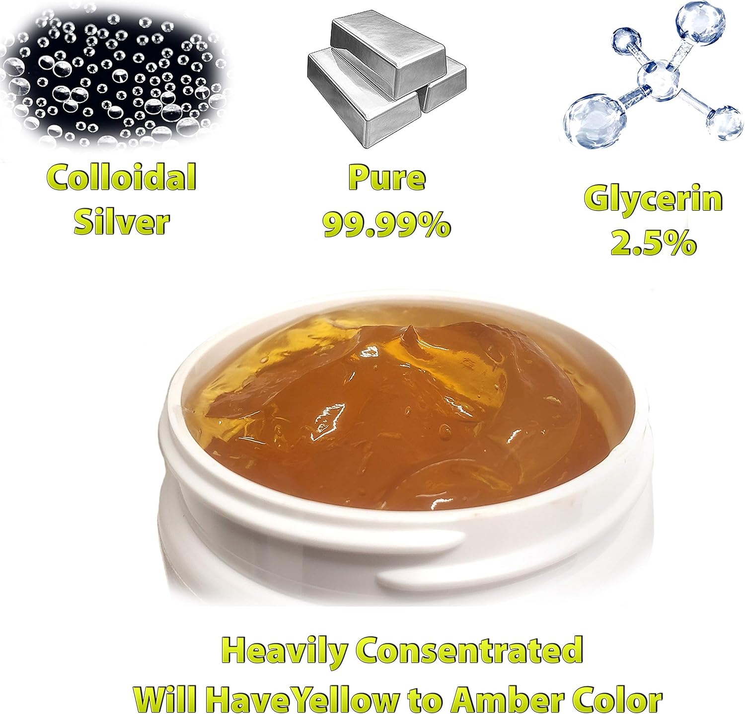 Angels Lab Colloidal Silver Gel 4 oz - Skin Soothing Gel