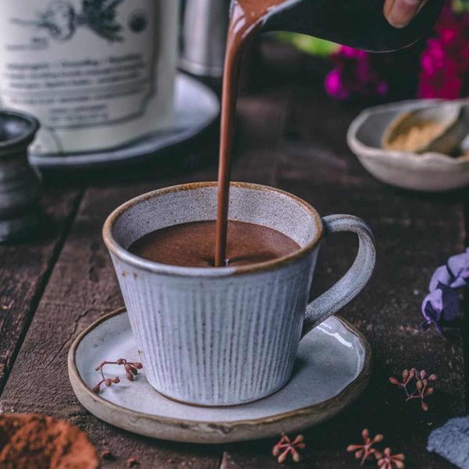 Anima Mundi Apothecary Qi Energy Protein Superfood Powder with Adaptogenic Ashwagandha & Slippery Elm - 8oz