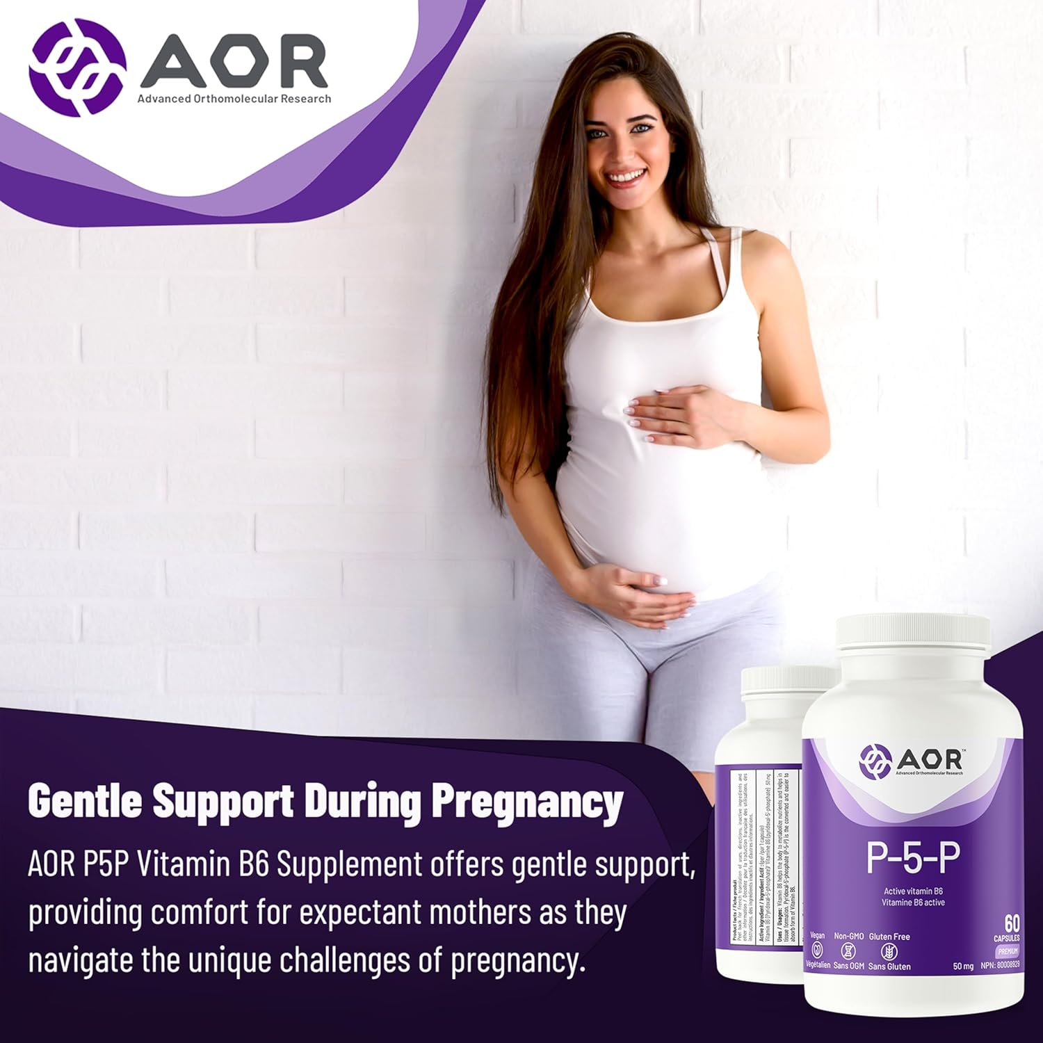 AOR P5P 60 CT - Advanced Orthomolecular Research Supplement