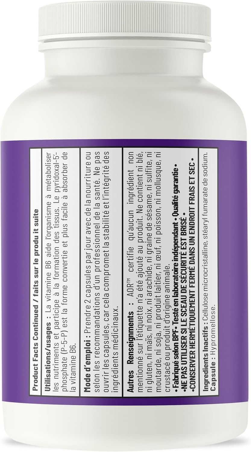 AOR P5P 60 CT - Advanced Orthomolecular Research Supplement