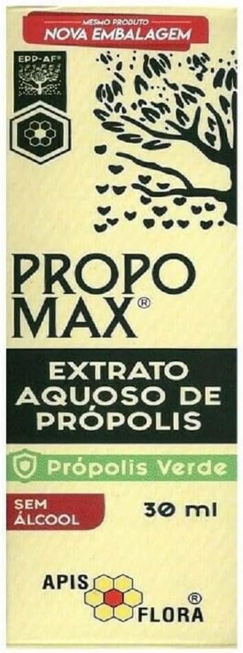Apis Flora Brazilian Green Bee Propolis, Rich in Flavonoids and Artepillin-C 7, 30ml x 2, Wax-Free, Alcohol-Free