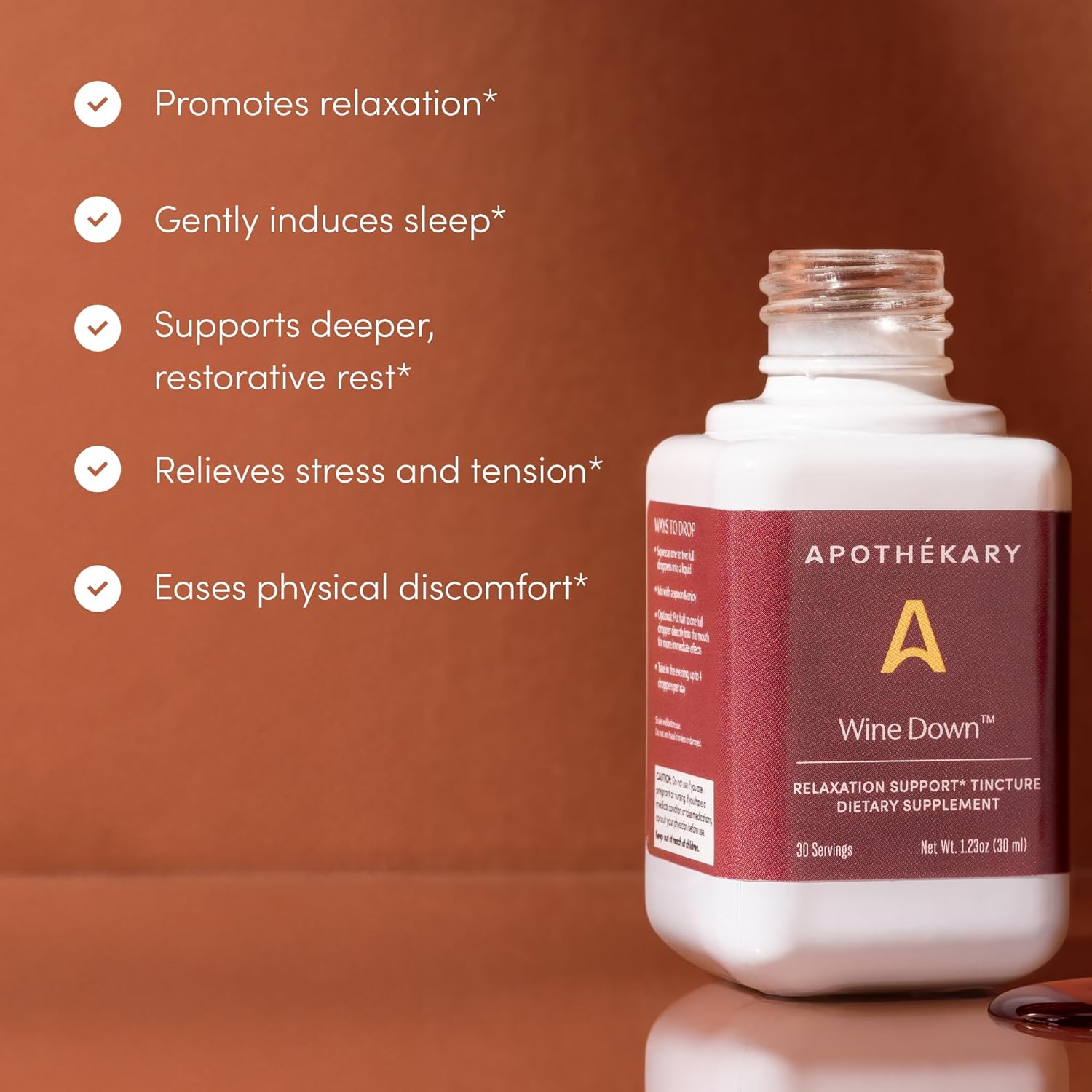 Apothékary All Day Stress Duo Herbal Supplement Bundle: Take The Edge Off and Wine Down - BoostGo Australia