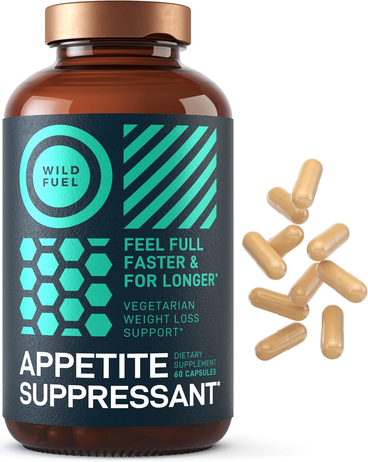 Appetite Suppressant and Liquid Chlorophyll Drops Detox Bundle by WILD FUEL