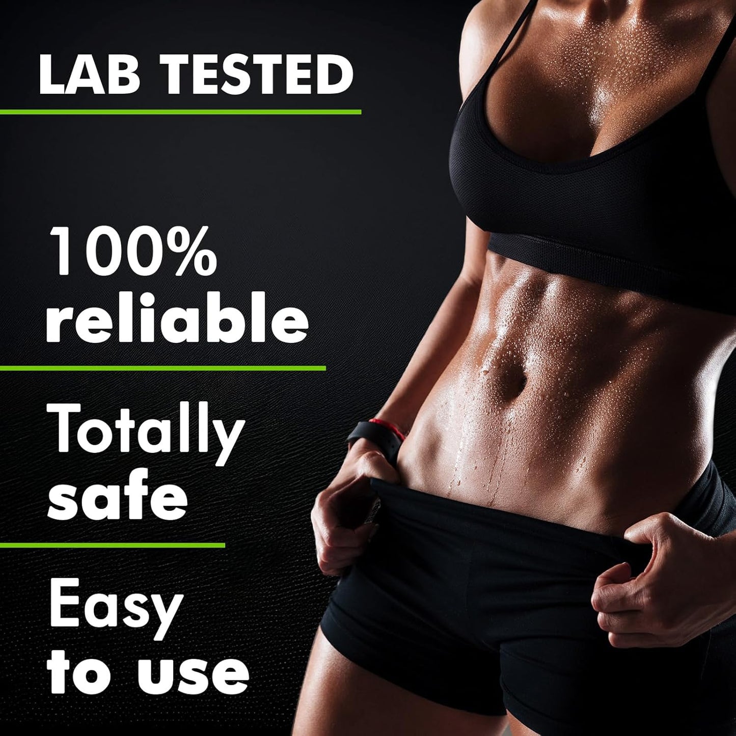 Apple Flavored Creatine Gummies for Men & Women - 100% Creatine, 5g per Serving, Vegan & Sugar Free - 120 Count