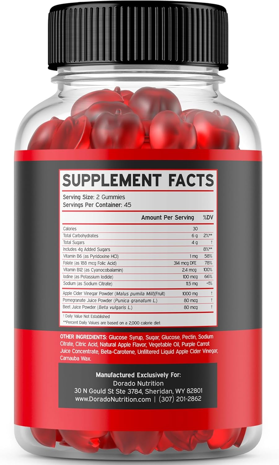 Apple Flavored Keto ACV Gummies for Weight Loss Support - 1000mg (90 Count) - Boost Digestion & Metabolism - Advanced Formula