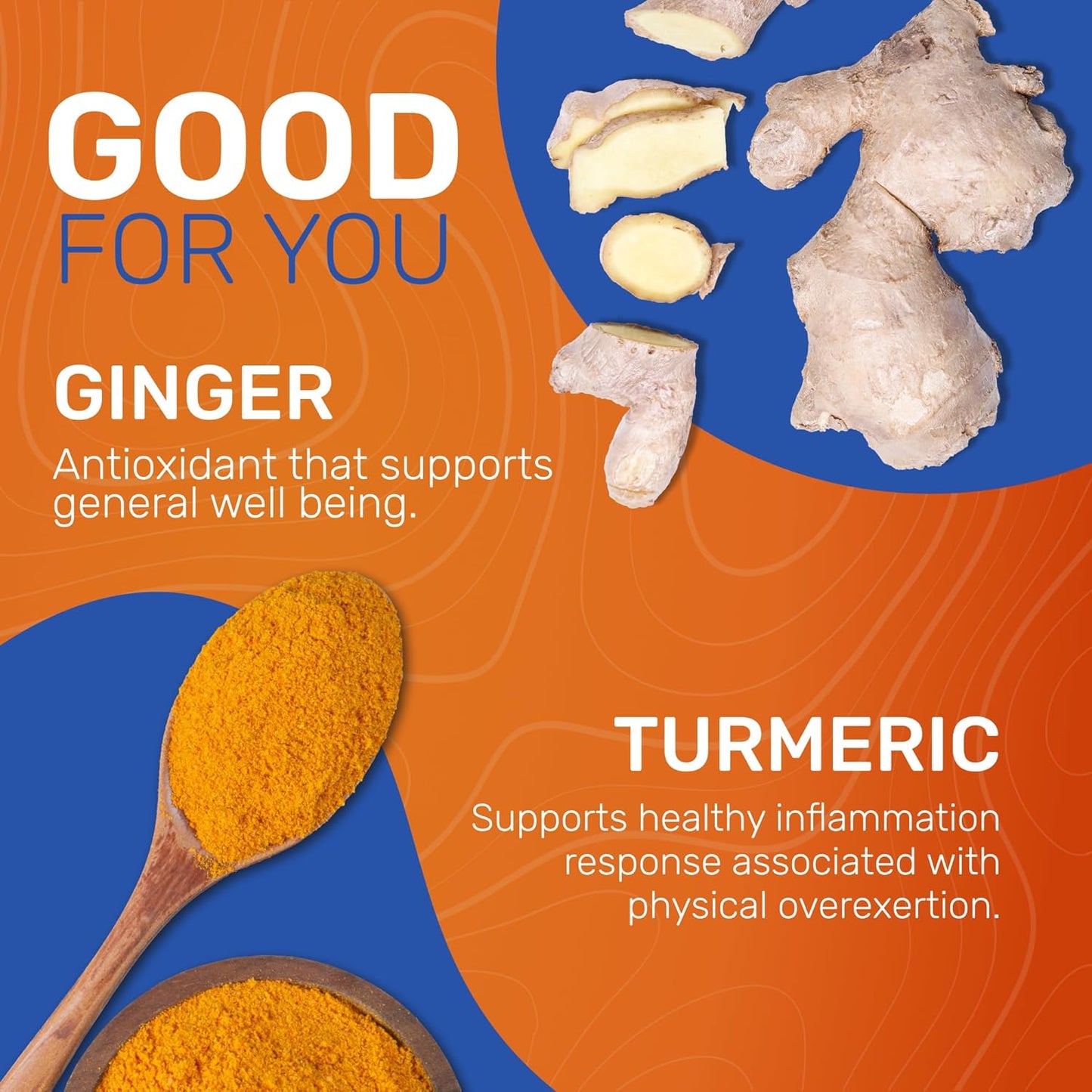 Apricot Flavored Turmeric and Ginger Gummies - Immune Support for Adults & Teens - 60 Count, Non-GMO & Gluten Free