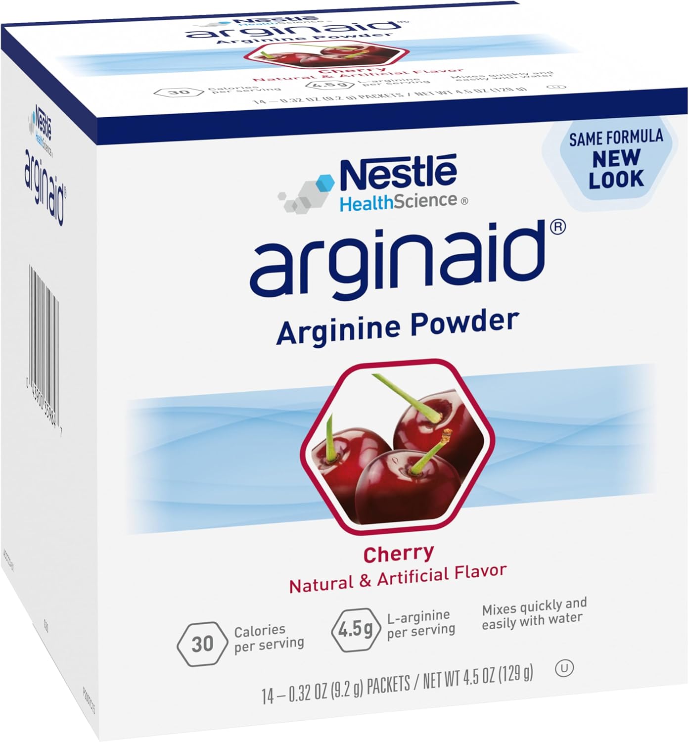Arginaid Cherry 0.32-Ounce Packets - Pack of 56 - Varying Packaging