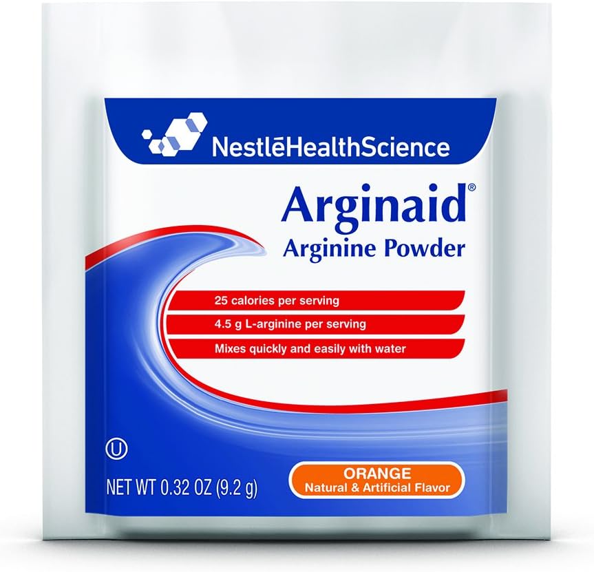 Arginaid Orange Powder Mix - 0.32 oz Pack of 56