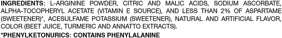 Arginaid Orange Powder Mix - 0.32 oz Pack of 56