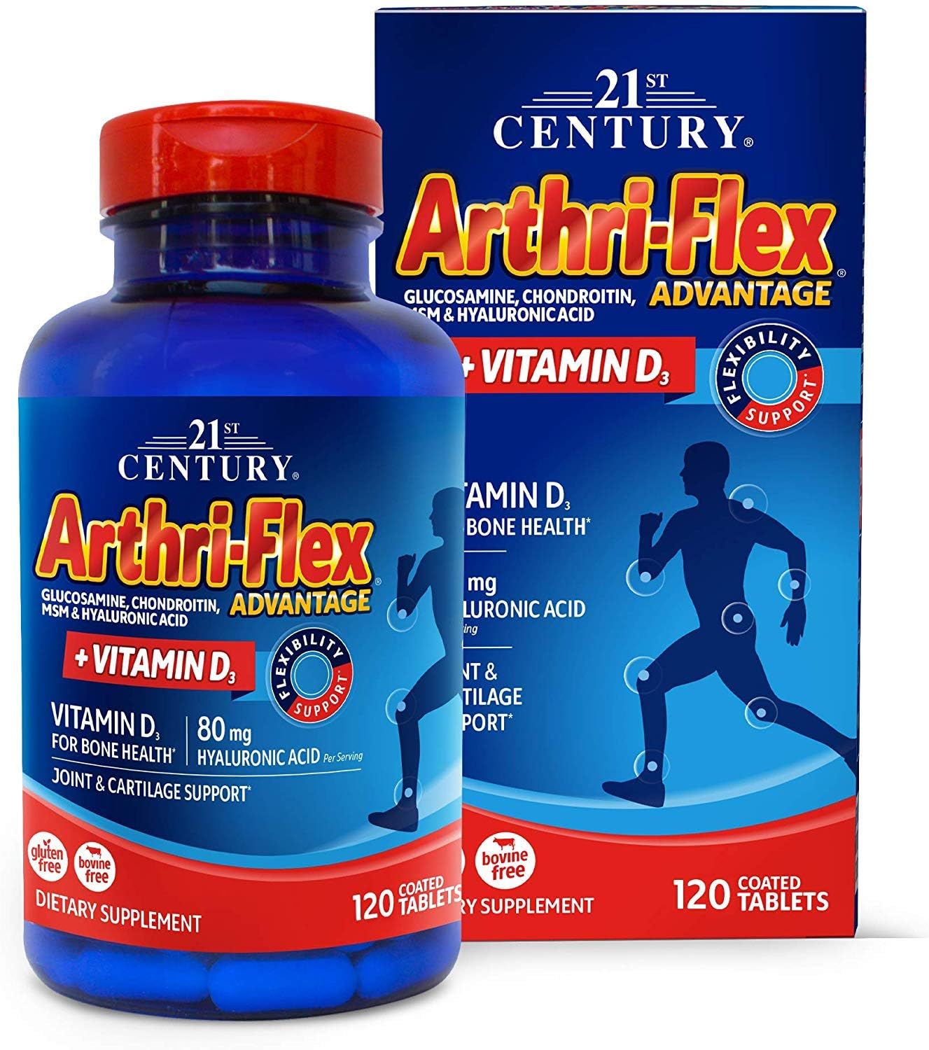 Arthri-Flex Advantage with Vitamin D3 120 Tablets - Joint Support Formula