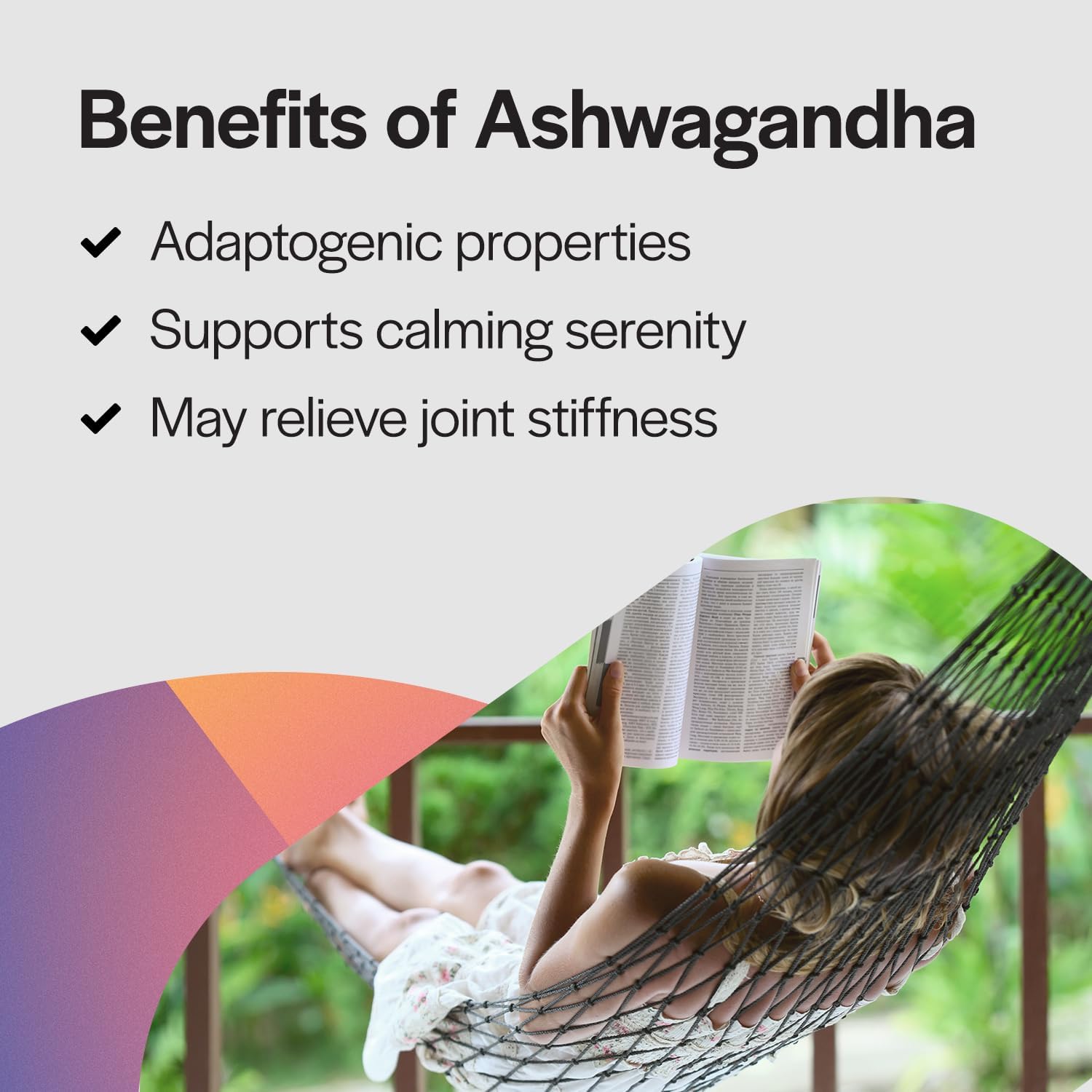 Ashwagandha 500mg Capsules - Natural Adaptogen Supplement for Stress Relief and Joint Health - Non-GMO Formula with 120 Capsules