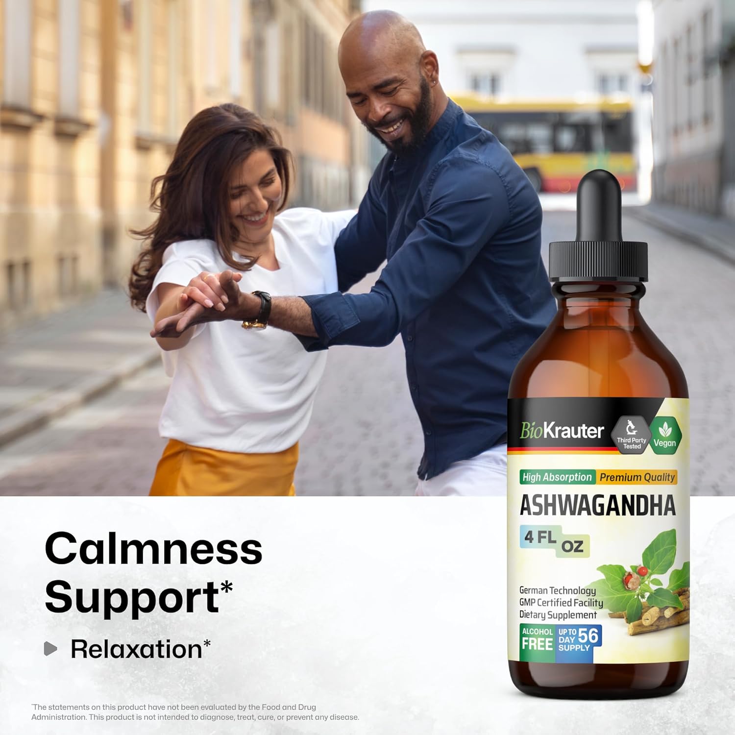 Ashwagandha and Rhodiola Rosea Tincture Bundle - 4 Fl. Oz. Each