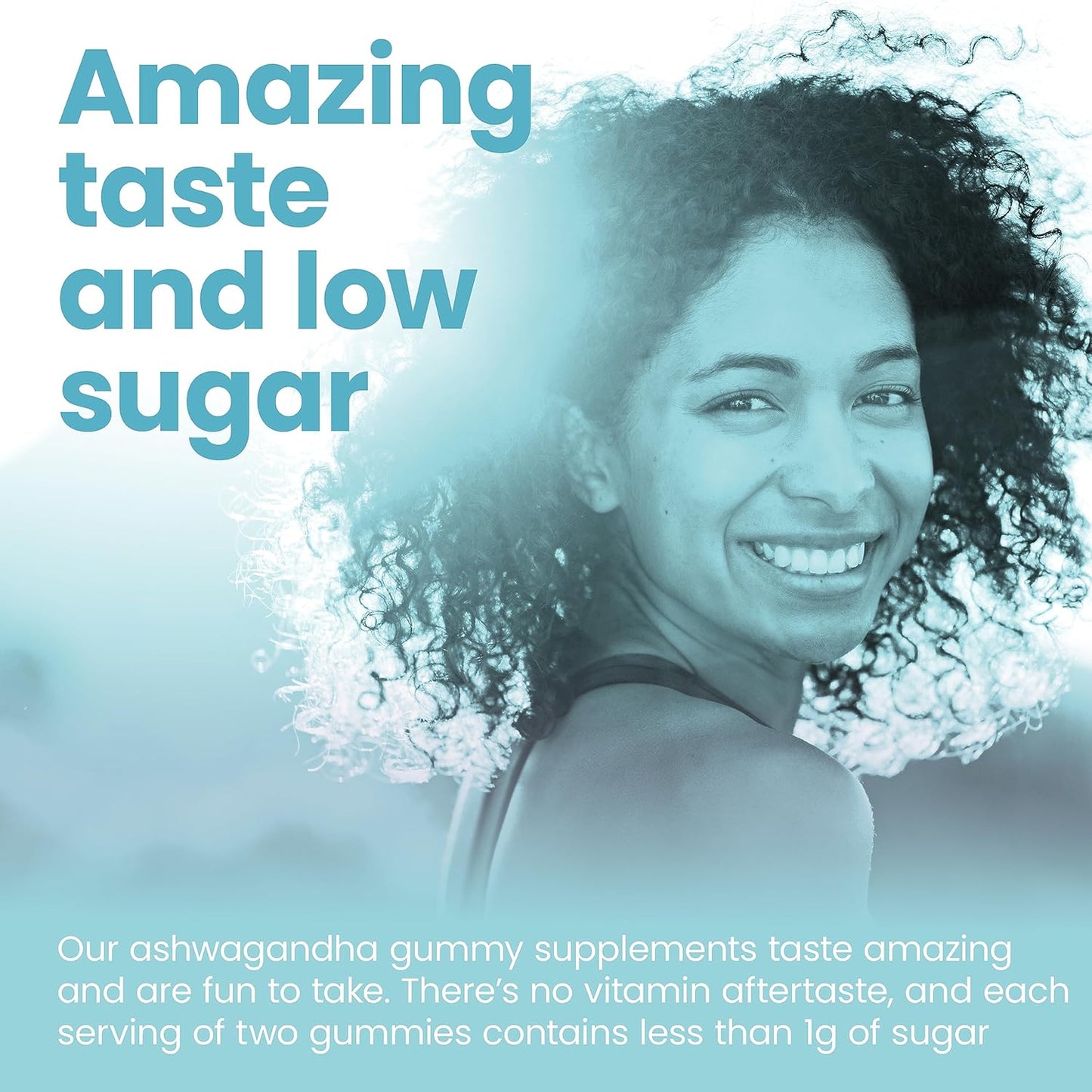 Ashwagandha Gummies with Vitamin B12 - Vegan & Gluten Free for Men and Women (50 Ct) - BoostGo Australia