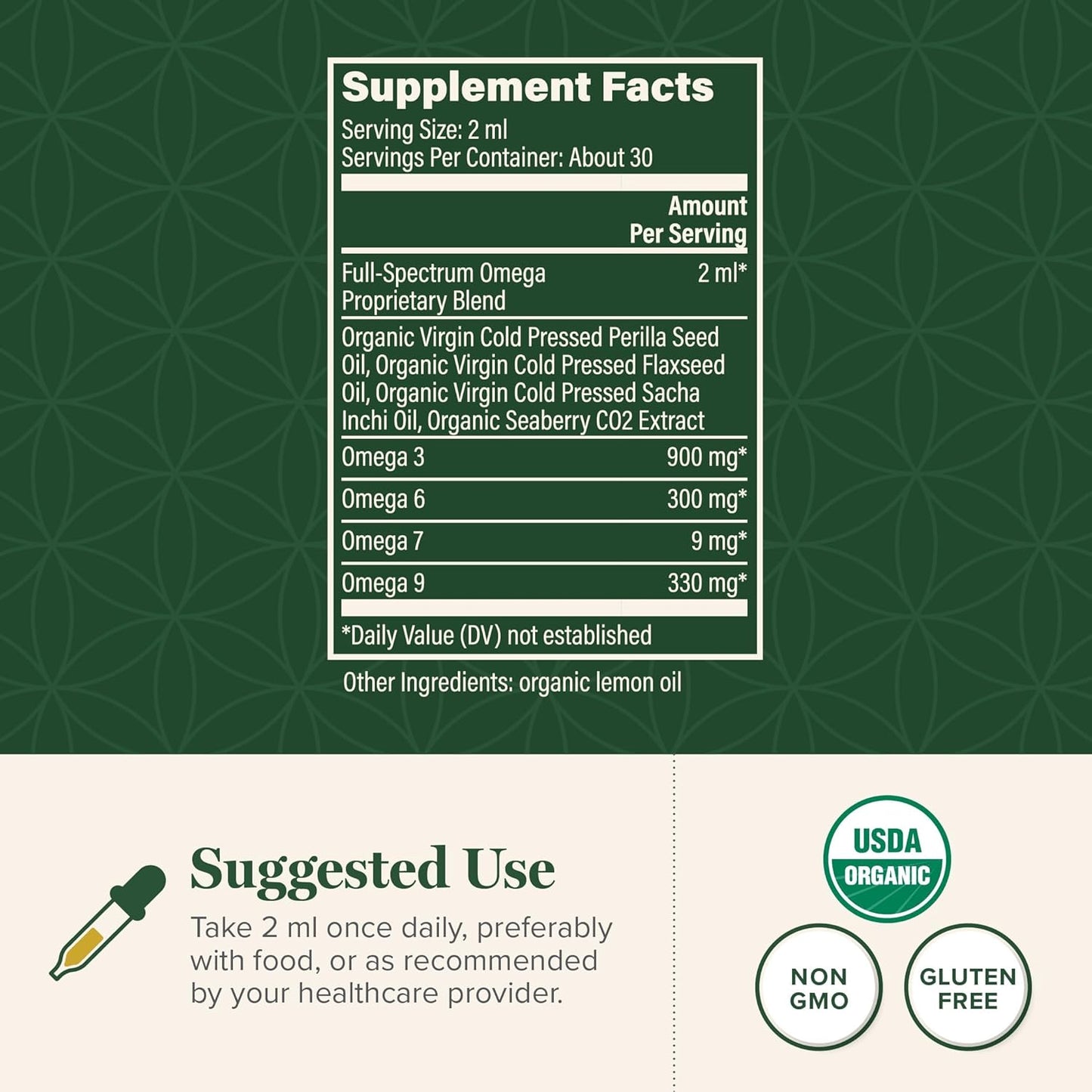 Ashwagandha & Omega 3 6 7 9 Kit for Nervousness, Brain, Heart, and Eye Health by Global Healing Center