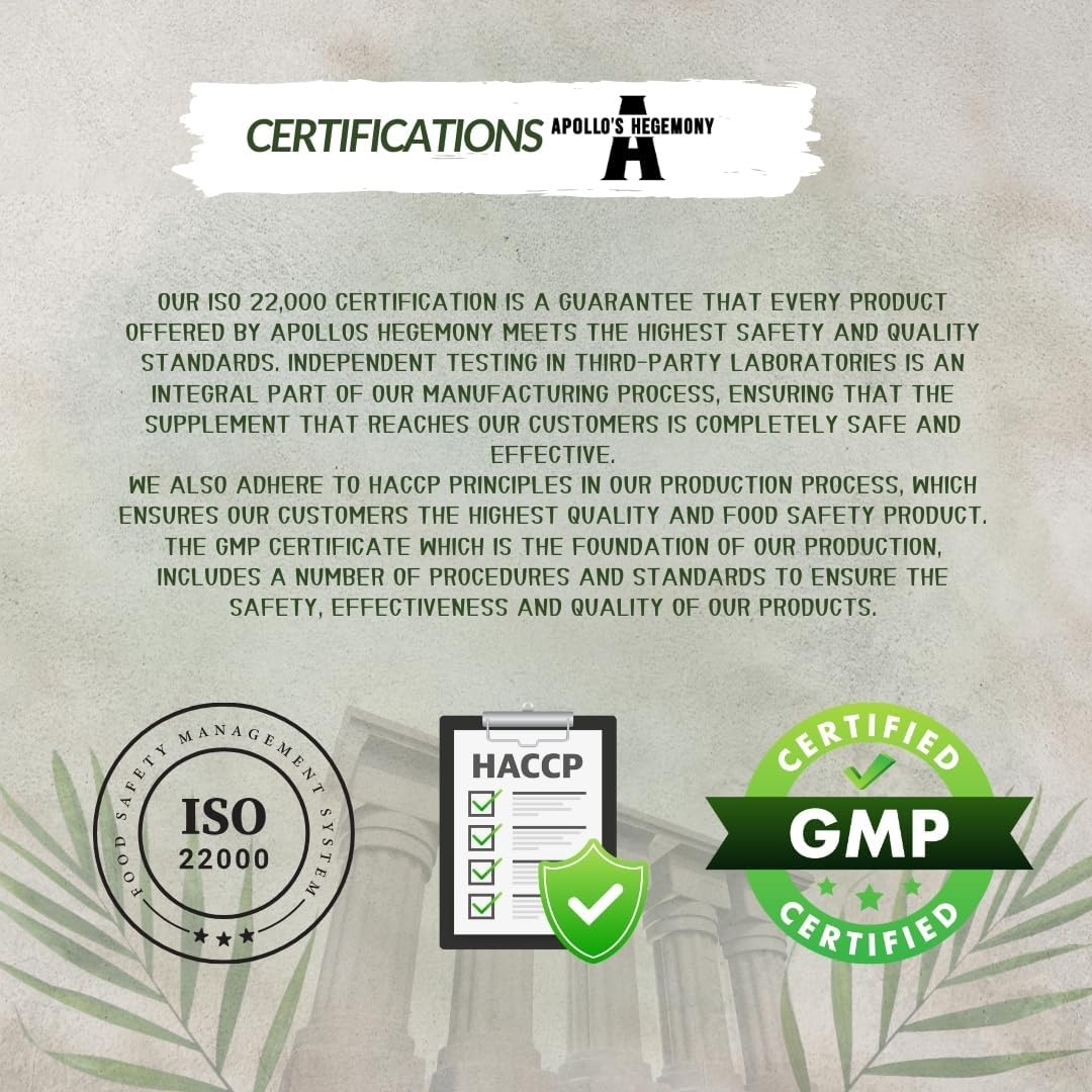 Astaxanthin 8mg Vegan Capsules - 90 Count - Antioxidant from Microalgae - 3 Month Supply - Dietary Supplement by Apollo's Hegemony