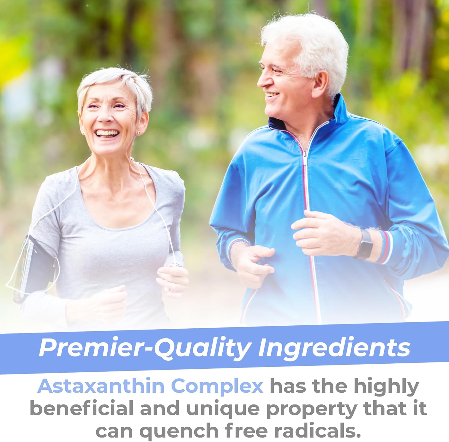 Astaxanthin Supplements - 4mg per Capsule - Antioxidant Support - Algae Sourced - 60 Vegetarian Capsules by Premier Research Labs