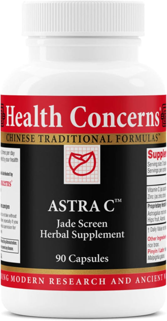 Astra C Immune Support Supplement - 90 Capsules for Antioxidant Health Boost