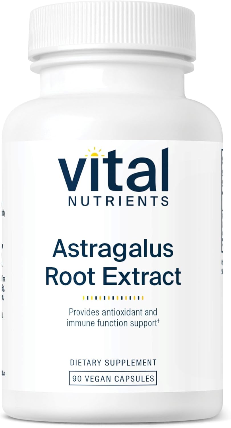 Astragalus Root Extract Capsules - Vegan Herbal Immune Support - 90 Vegetarian Capsules - 300mg