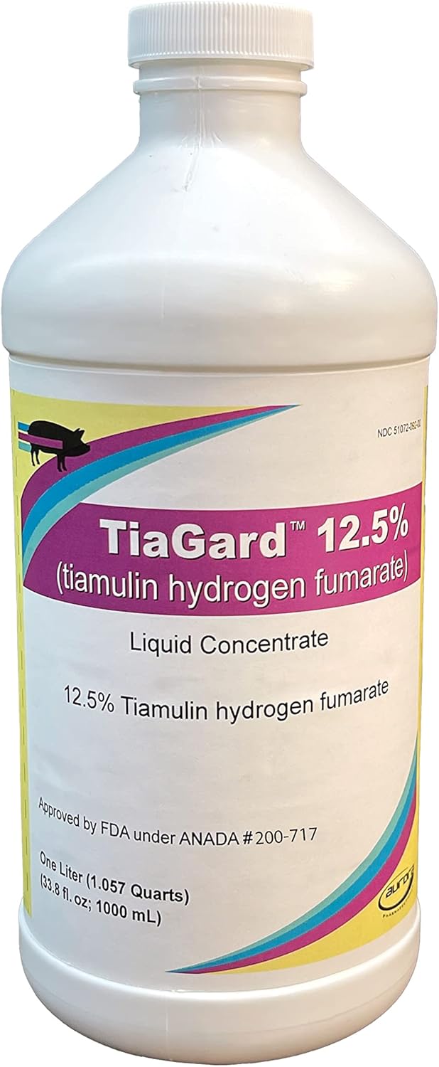 Aurora TiaGard Liquid Concentrate 12.5% - Generic Denagard Alternative - 1L Size