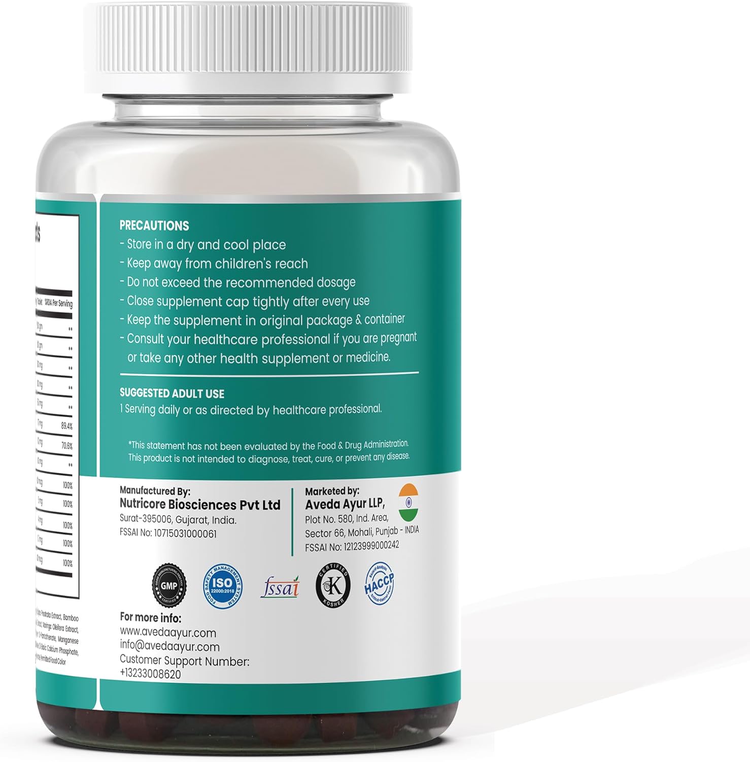 Aveda Biotin Supplement for Hair, Skin, Nails & Energy - 60 Tablets