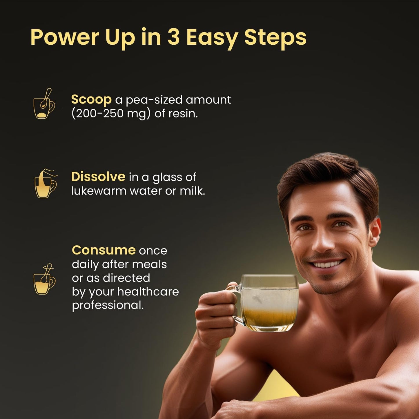Aveda Shilajit Resin with Gold Boosts Stamina - 20 GM - Himalayan Shilajit Fulvic & Humic Acid