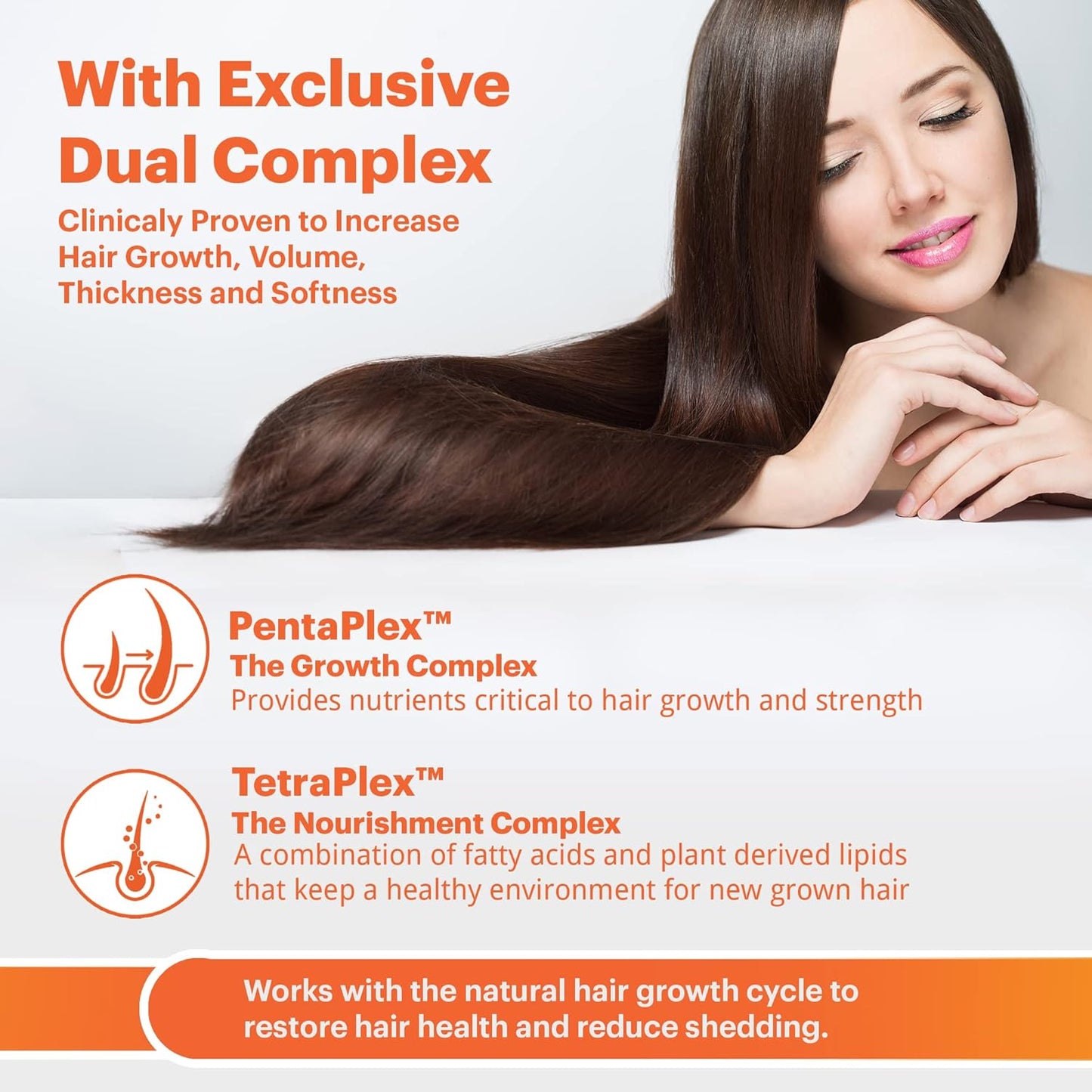 AVIVA Hair Growth Vitamins - Advanced Nutrition Supplement for Voluminous Tresses with Biotin, Essential Oils, and Nutrients - 180 Capsules