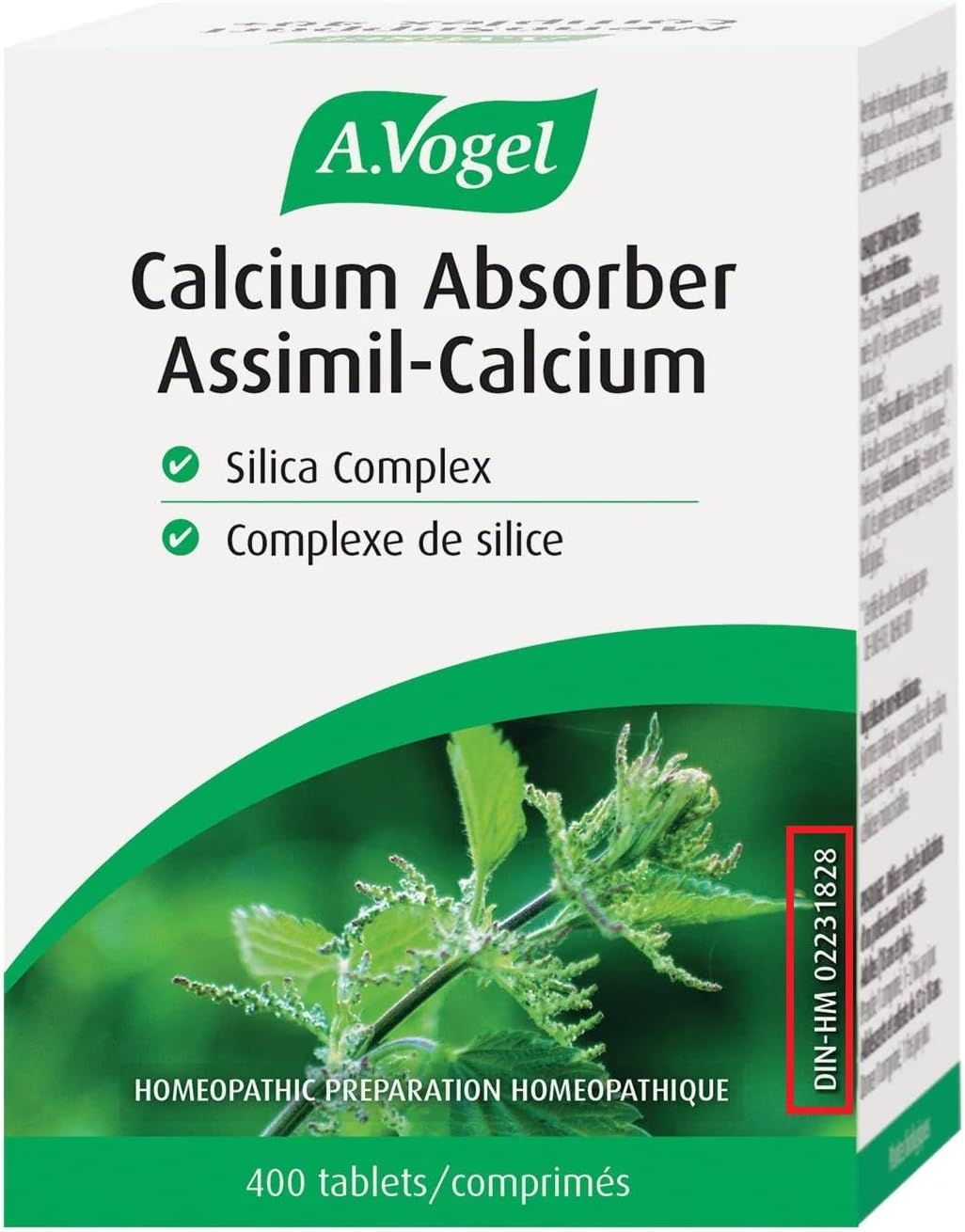 A.Vogel Calcium Absorption Tablets - 400 Count