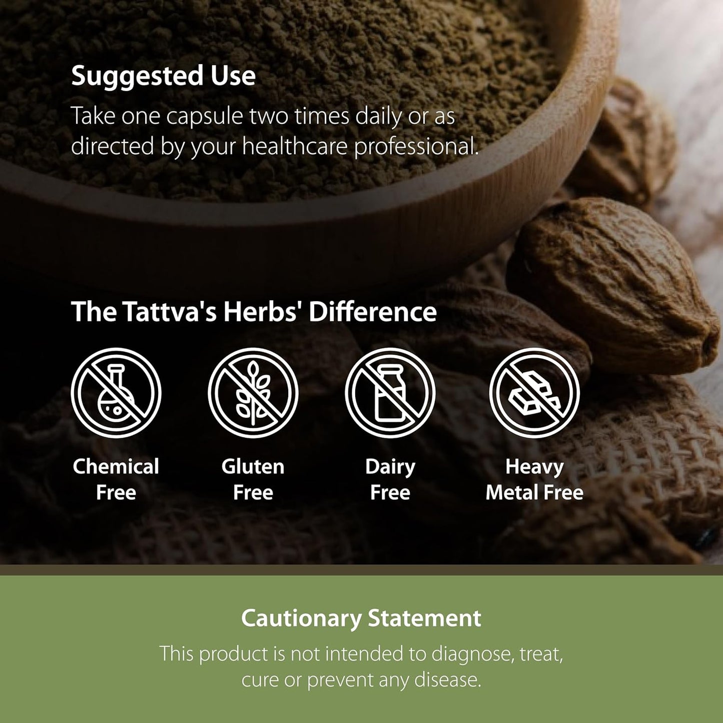 Ayurvedic Digestive Health Support with Tattva's Herbs Triphala Guggul Capsules - 240 Count (2 Pack)
