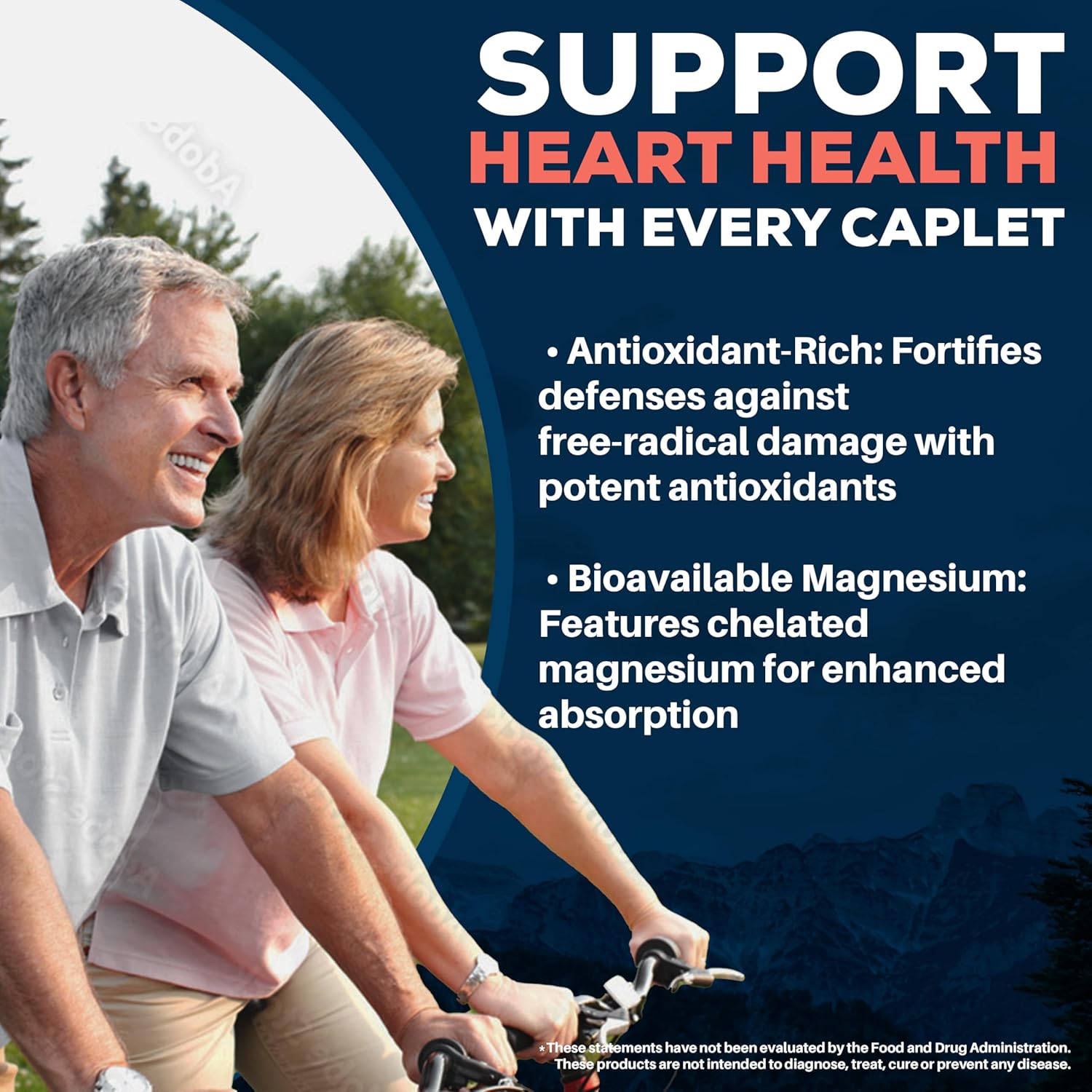 Ayush Herbs Carditone Caplets - 120 Count, Pack of Two