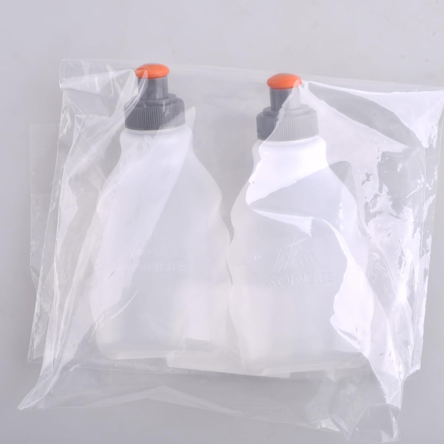 Azarxis BPA-Free Leakproof Running Water Bottle Flask for Hydration Vest Packs & Waist Belt – Ideal for Triathlon, Marathon, Hiking, Cycling, Climbing, Jogging Runners