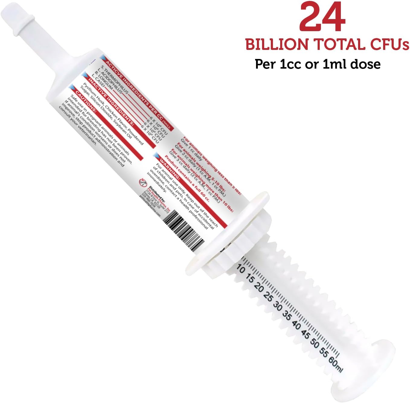 Azovast Plus Kidney Health Supplement for Dogs & Cats, Oral Paste (60 cc) - Supports Kidney Function, Manages Renal Toxins - Chicken Flavor - Made in U.S.A.