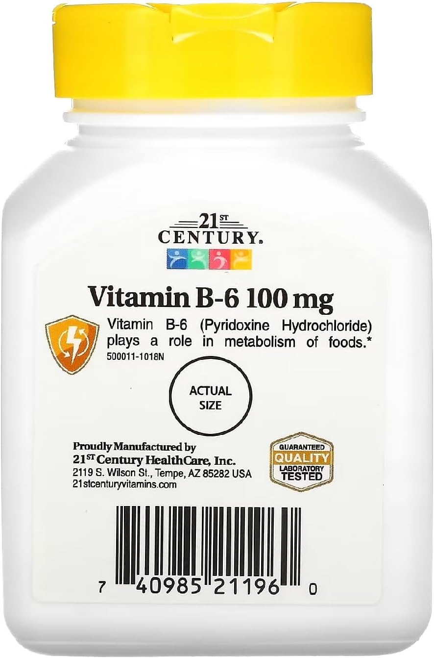 B-1 Tablets 100mg - 110 Count for Modern Health Needs