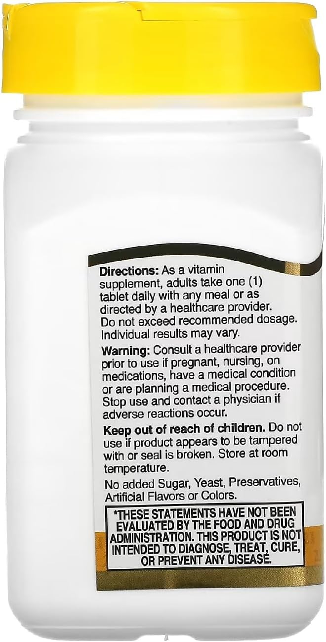 B-1 Tablets 100mg - 110 Count for Modern Health Needs