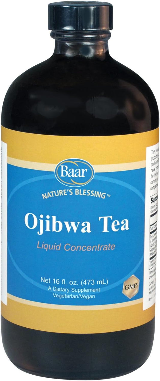 Baar Ojibwa Tea Concentrate - 16 oz Liquid Extract for Immune Support and Wellness - BoostGo Australia