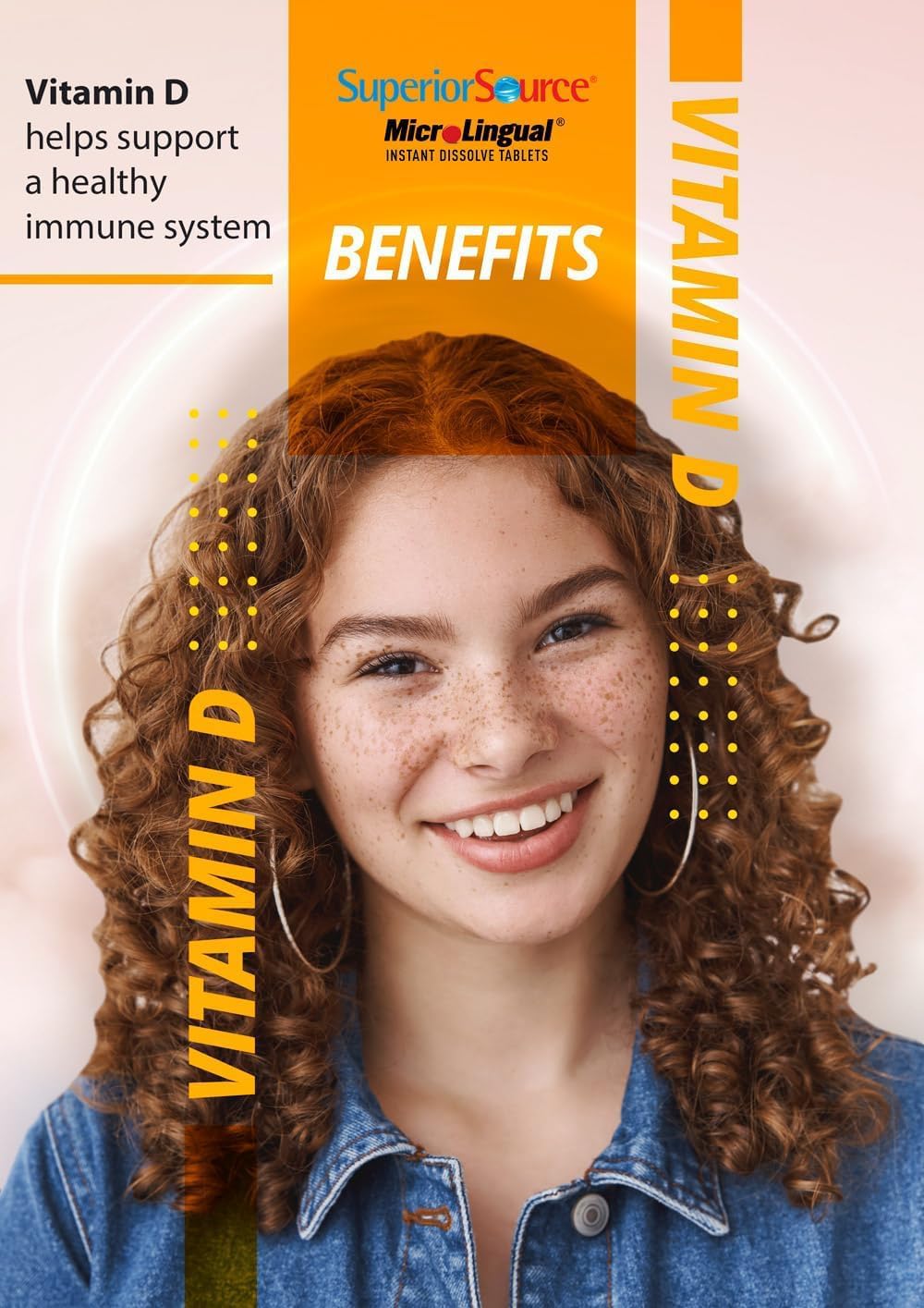 Baby Vitamin D3 200 IU Quick Dissolve Tablets - 100 Count - Supports Bone, Teeth, Muscle & Immune Health - Non-GMO