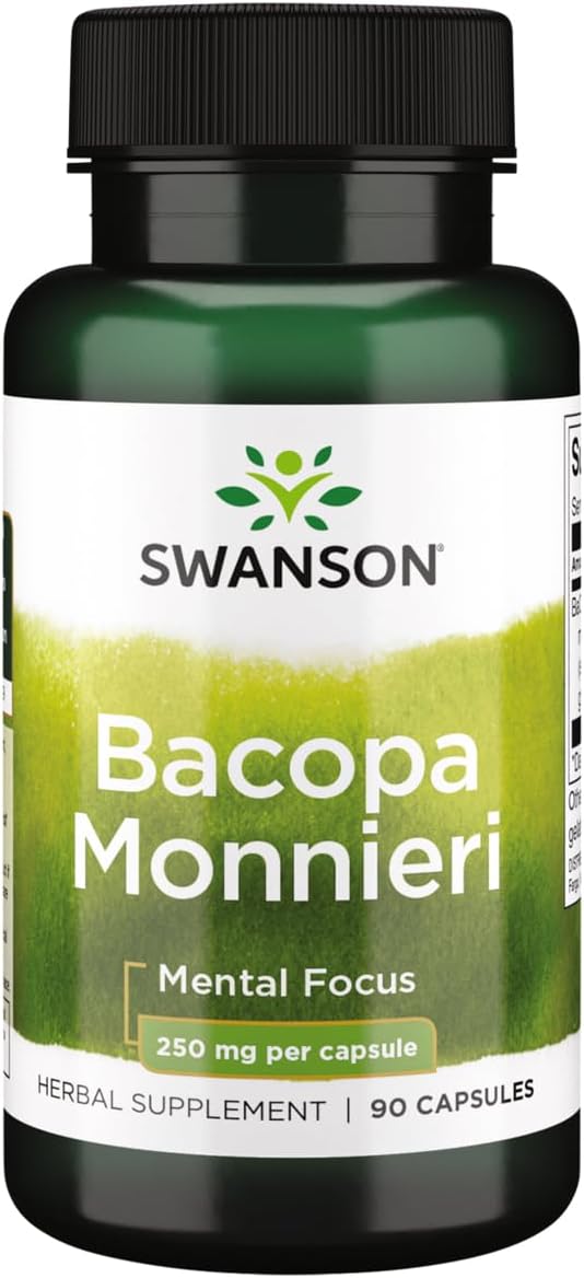 Bacognize Bacopa Monnieri Extract 250mg Capsules - 90 Count by Swanson