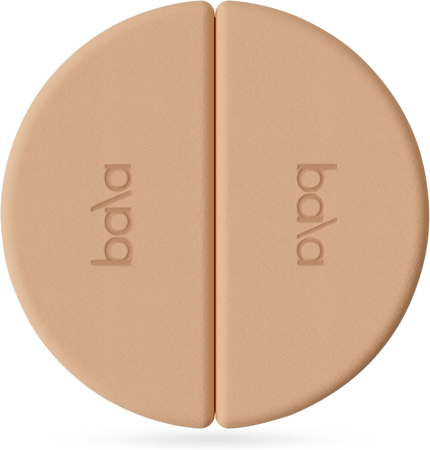 Bala Balance Blocks 2 Pack (Sand) - Semi-Circular Yoga Blocks for Stretching & Exercise - Home Workout Essentials