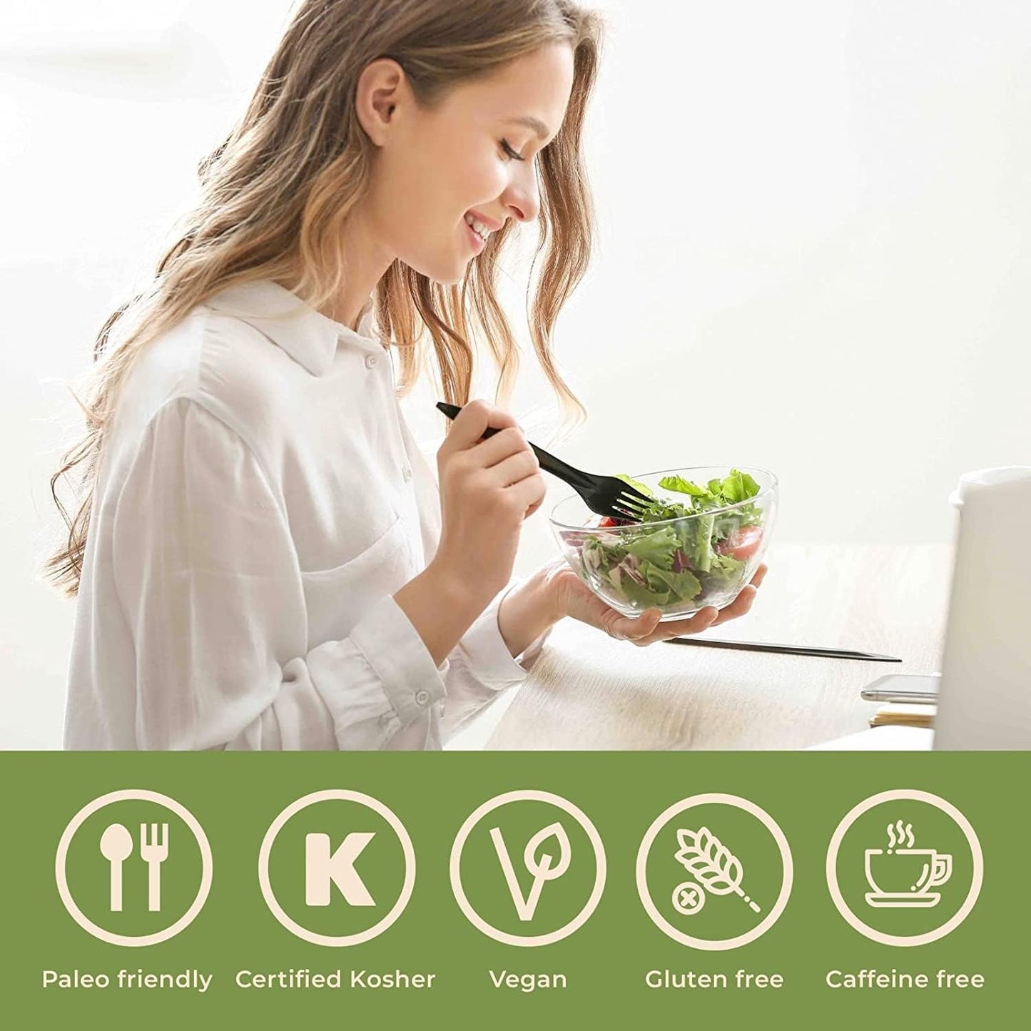 Balanced Immune System Support with 15 Mushroom Supplement Blend - 100g Powder for Mental Clarity and Relaxation