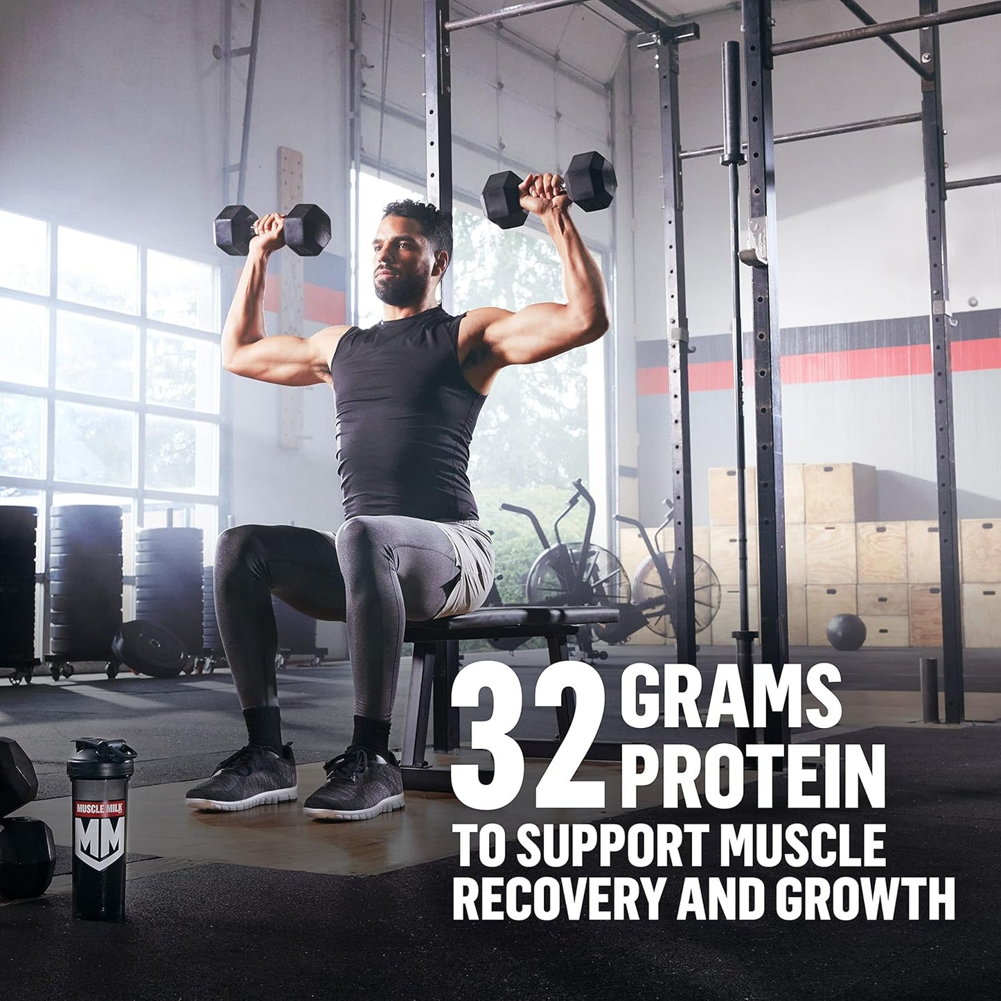 Banana Crème Muscle Milk Genuine Protein Powder - 32g Protein, 4.94lb, 32 Servings