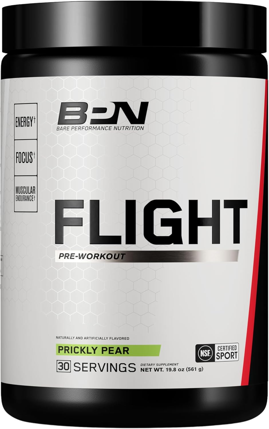 BARE PERFORMANCE NUTRITION BPN Flight Pre Workout - Boost Energy & Focus, Enhance Endurance & Muscle Pump - 30 Servings - BoostGo Australia