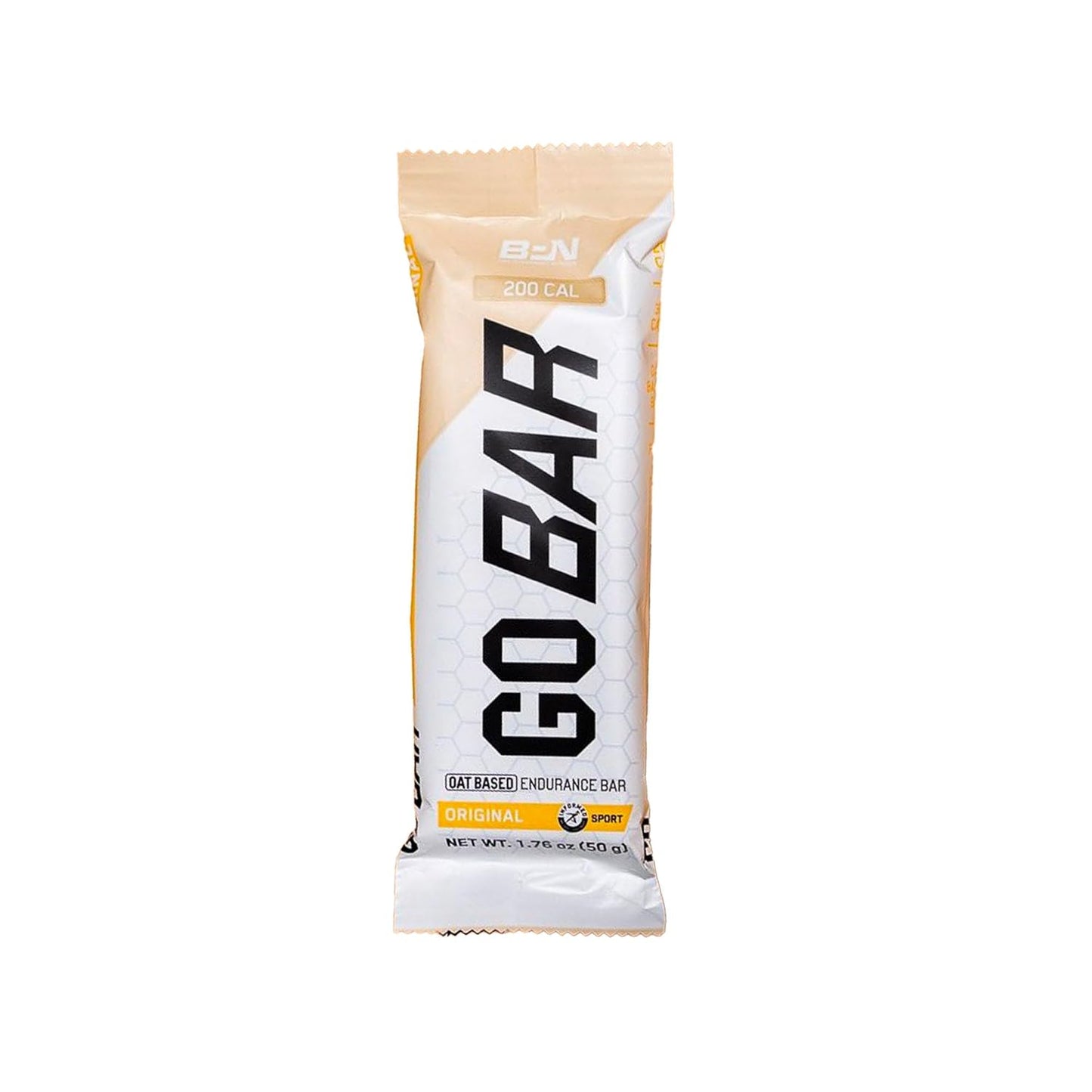 Bare Performance Nutrition BPN Go Bar: Original Oat Endurance Training Snack, 36g Carbs, 200 Calories, 12 Bars